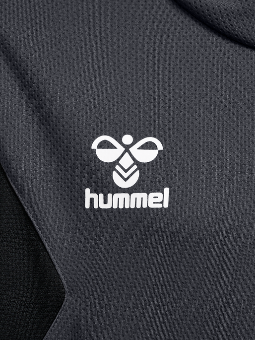 hmlAUTHENTIC PL HOODIE KIDS, ASPHALT, packshot