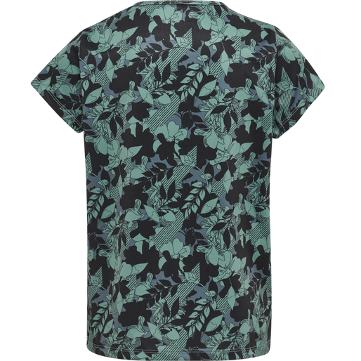 hmlNANNA T-SHIRT S/S, MINERAL BLUE, packshot