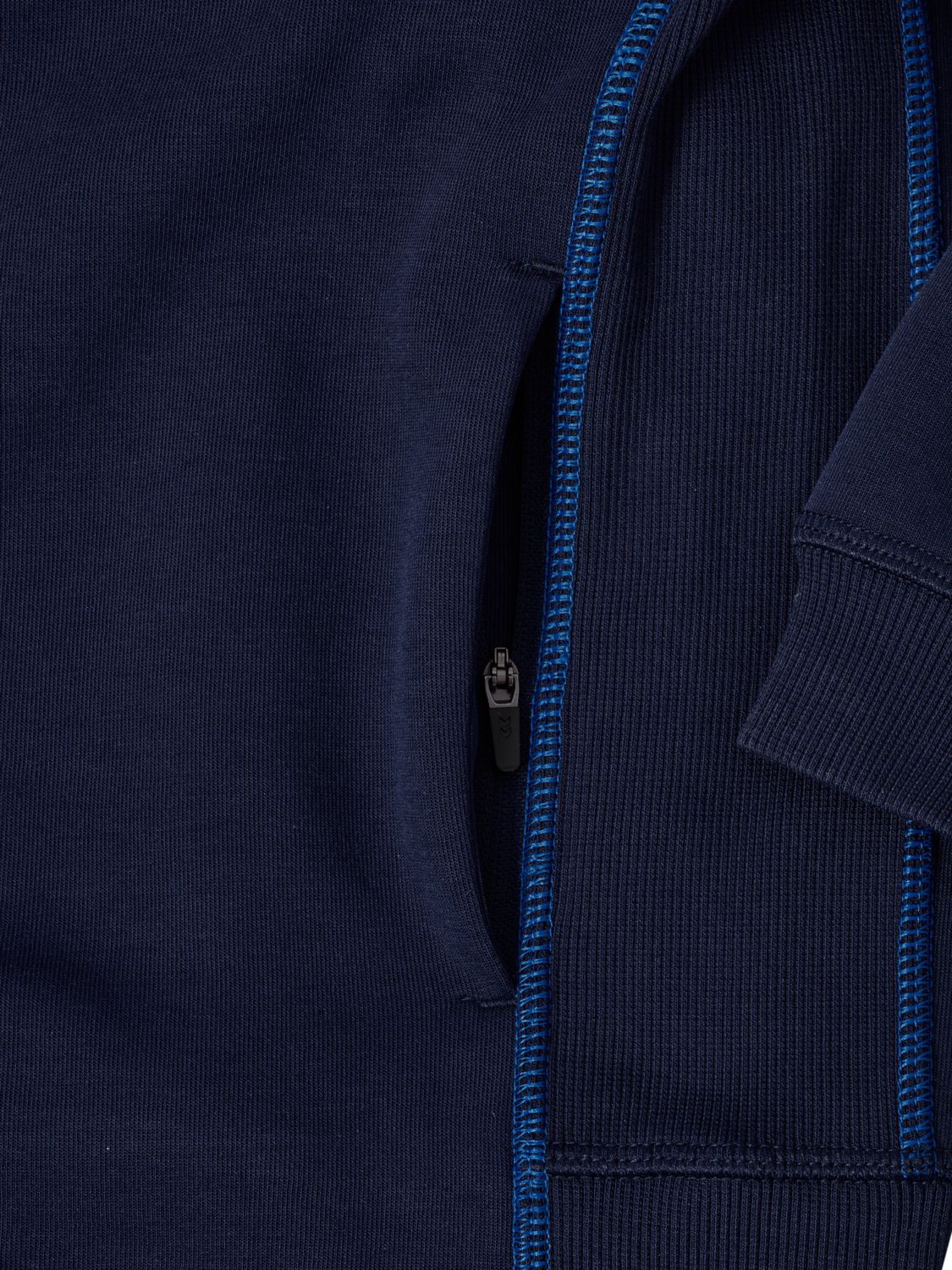 hmlMOVE 2.0 ZIP HOODIE KIDS, MARINE, packshot