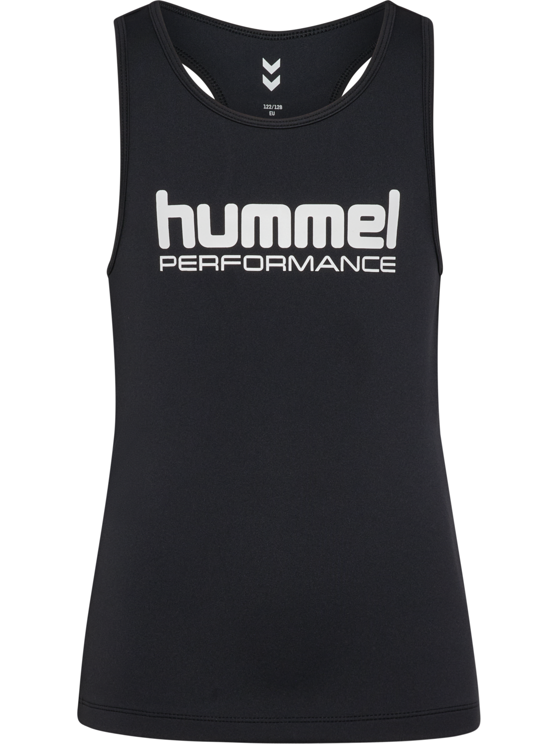 hmlJR PULSE TOP, BLACK, packshot
