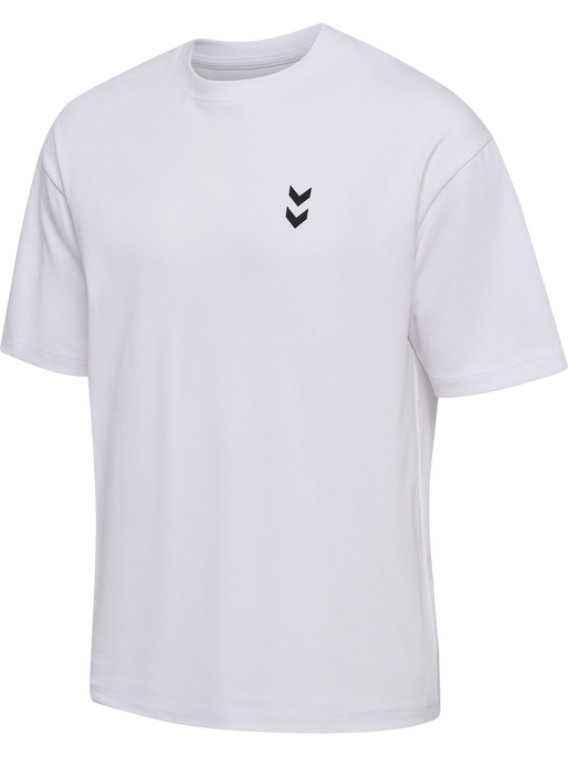 hmlHIIT LOOSE T-SHIRT S/S, WHITE, packshot