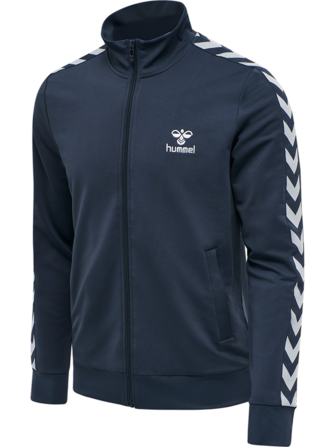 hmlNATHAN 2.0 ZIP JACKET, BLUE NIGHTS, packshot