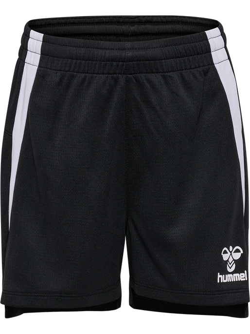 hmlLEAD 2.0 SHORTS KIDS, BLACK, packshot