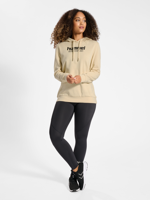 hummel BOOSTER WOMAN HOODIE - WOOD ASH