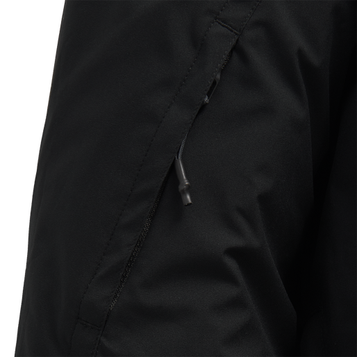 hmlNORTH PARKA JACKET, BLACK/ASPHALT hmlNORTH PARKA JACKET, BLACK/ASPHALT, packshot