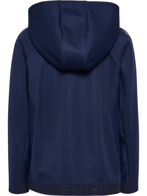 hmlCIMA 2.0 ZIP HOODIE KIDS, MARINE, packshot