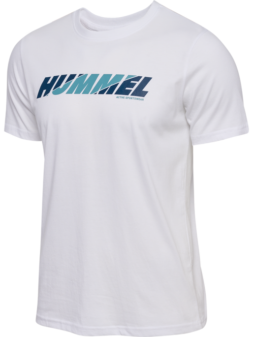 hmlGRAPHIC BOLD LOGO TEE, WHITE hmlGRAPHIC BOLD LOGO TEE, WHITE, packshot
