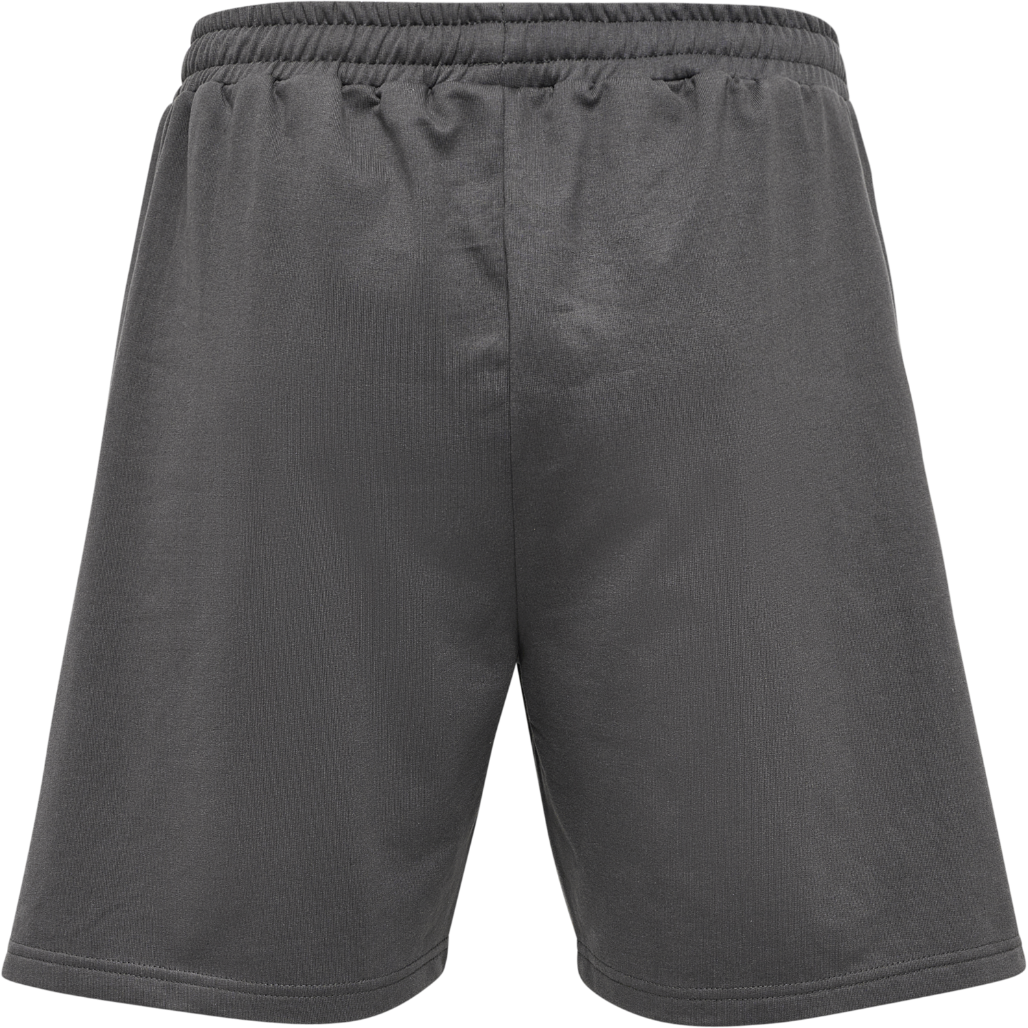 hmlOFFGRID COTTON SHORTS, FORGED IRON/JET BLACK, packshot