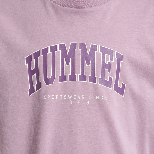 hmlFAST T-SHIRT S/S, MAUVE SHADOW, packshot