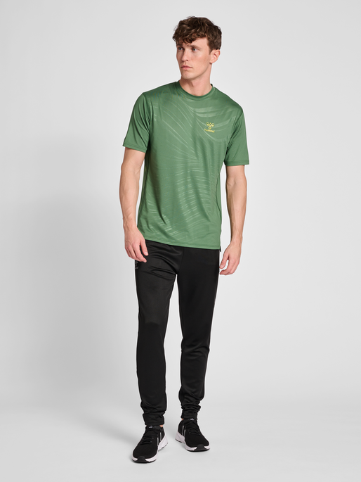 hummel ONGRID POLY TEE S/S - MYRTLE