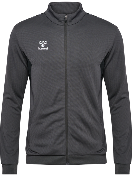 hmlAUTHENTIC PL ZIP JACKET, ASPHALT, packshot