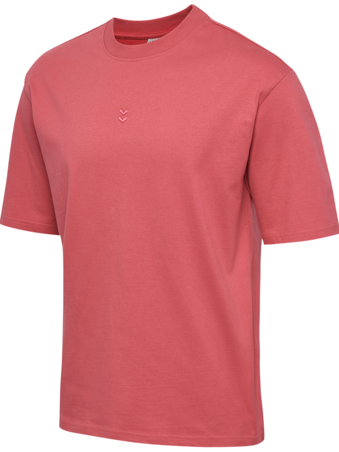 hmlPULSE PREMIUM T-SHIRT S/S, MINERAL RED, packshot