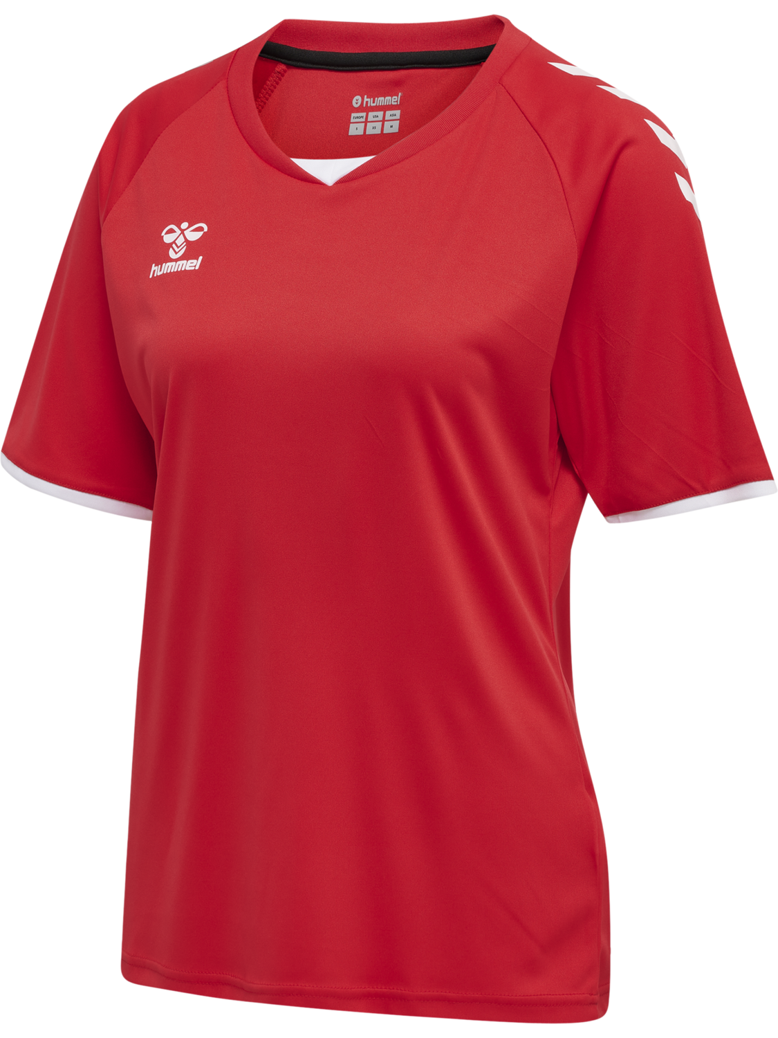 hmlCORE VOLLEY TEE WO, TRUE RED, packshot