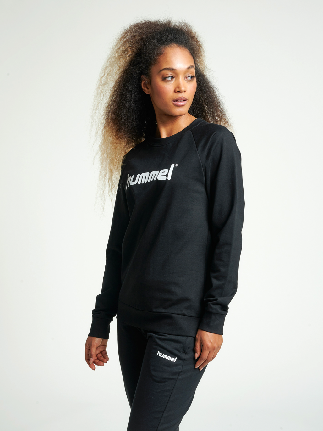 HMLGO COTTON LOGO SWEATSHIRT WOMAN