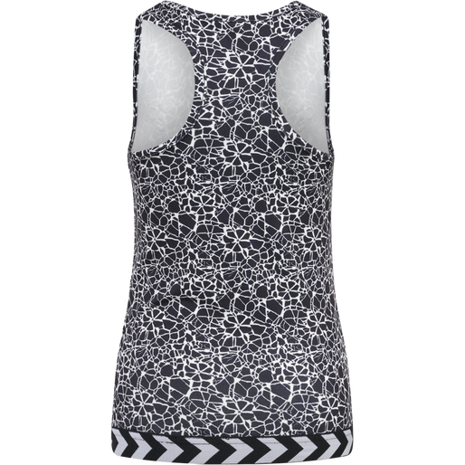 hmlNANNA TOP, BLACK/WHITE, packshot