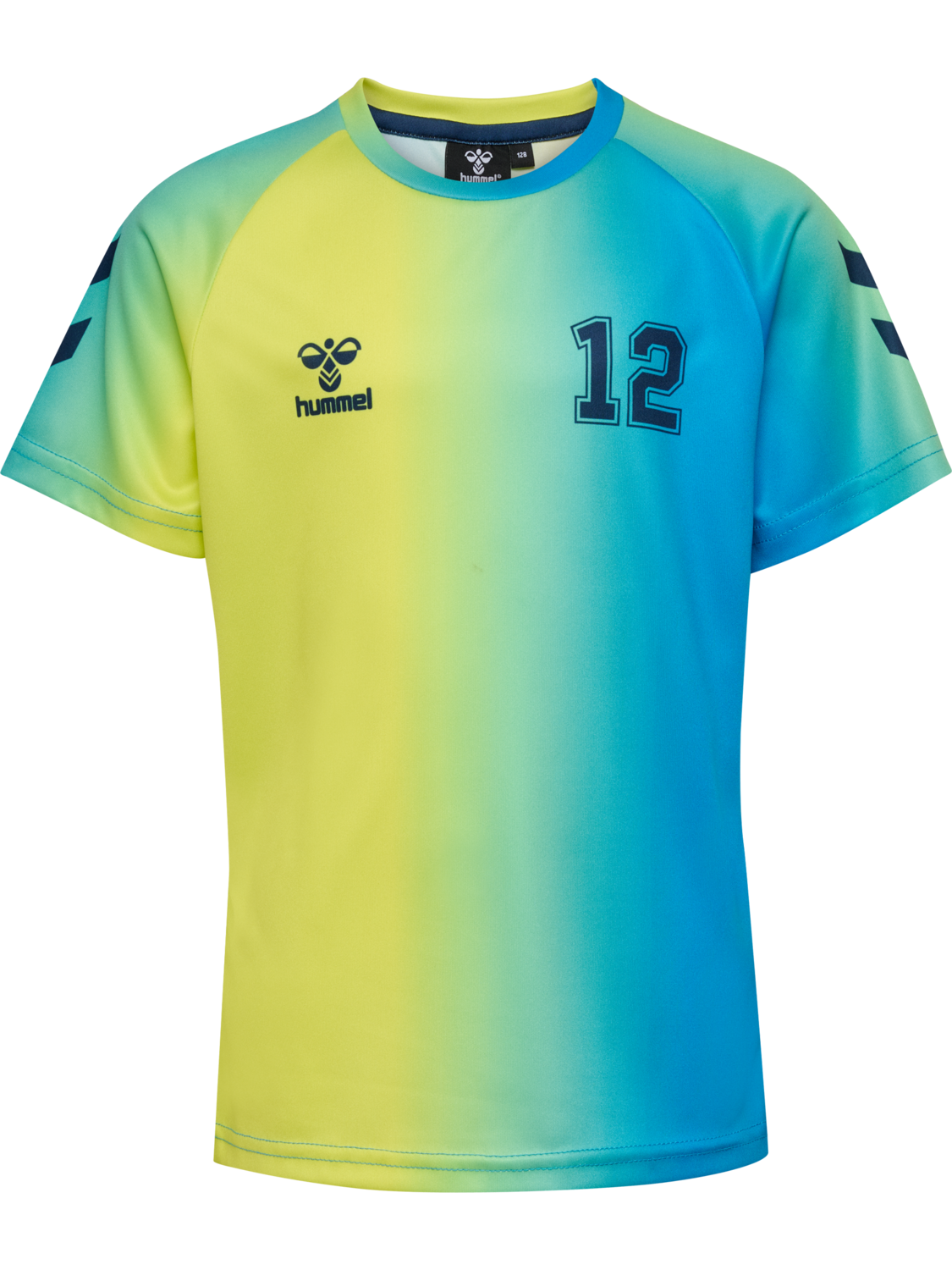 hmlSHIMMER T-SHIRT S/S, LIMEADE, packshot