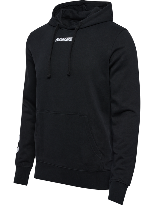 hmlELEMENTAL HOODIE, BLACK, packshot