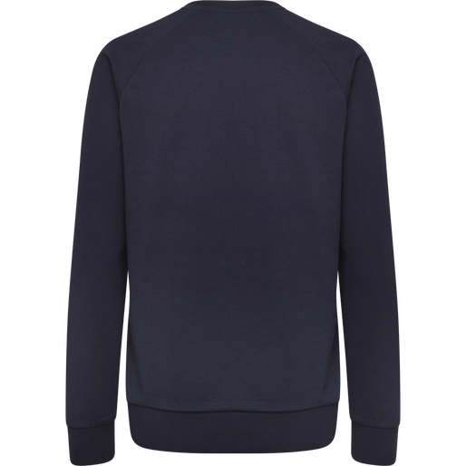 HMLGO COTTON LOGO SWEATSHIRT WOMAN, MARINE, packshot
