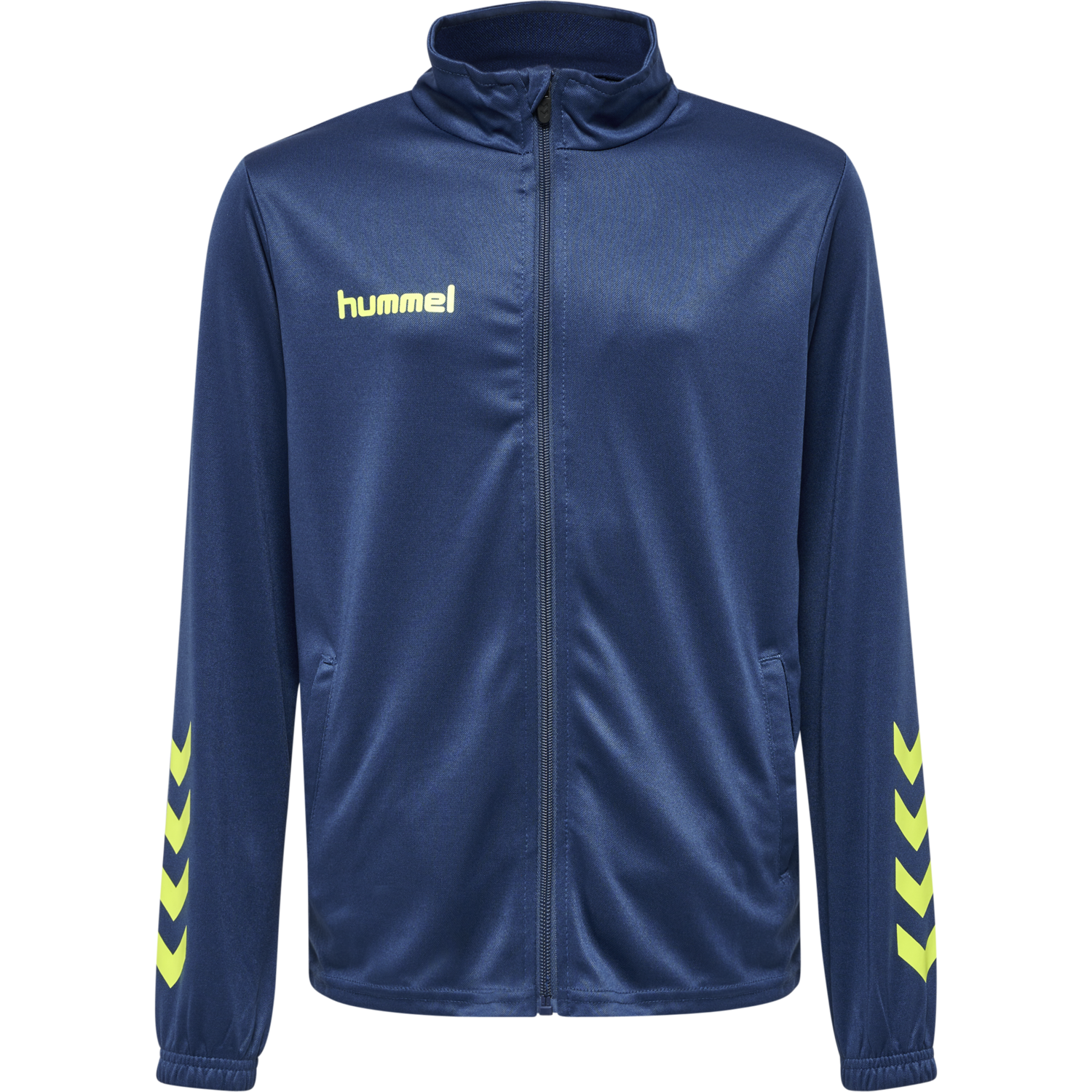 hmlPROMO KIDS POLY SUIT, DARK DENIM, packshot