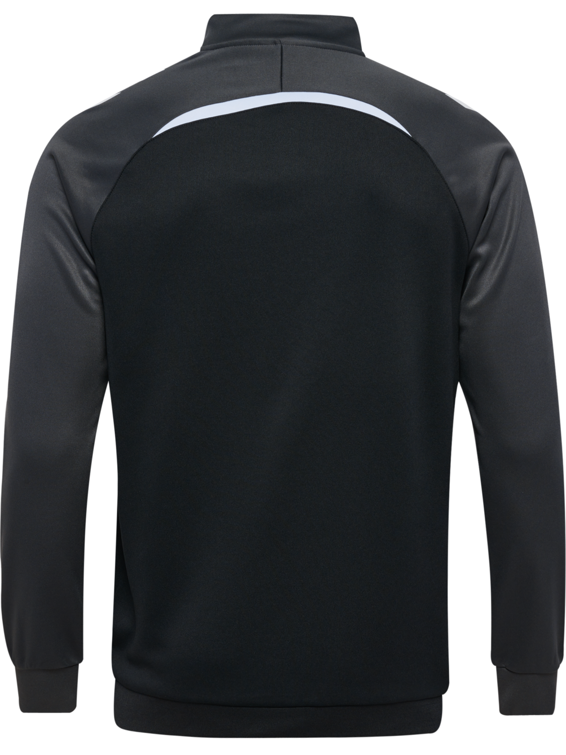 hmlLEAD 2.0 TRACK ZIP JACKET, BLACK/ASPHALT, packshot