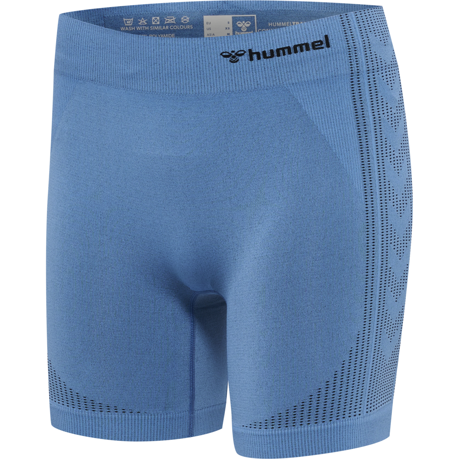 hmlMT SHAPING SEAMLESS MW SHORTS, MARINA, packshot