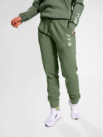 hmlACTIVE SWEATPANTS WOMAN, SEA SPRAY, model