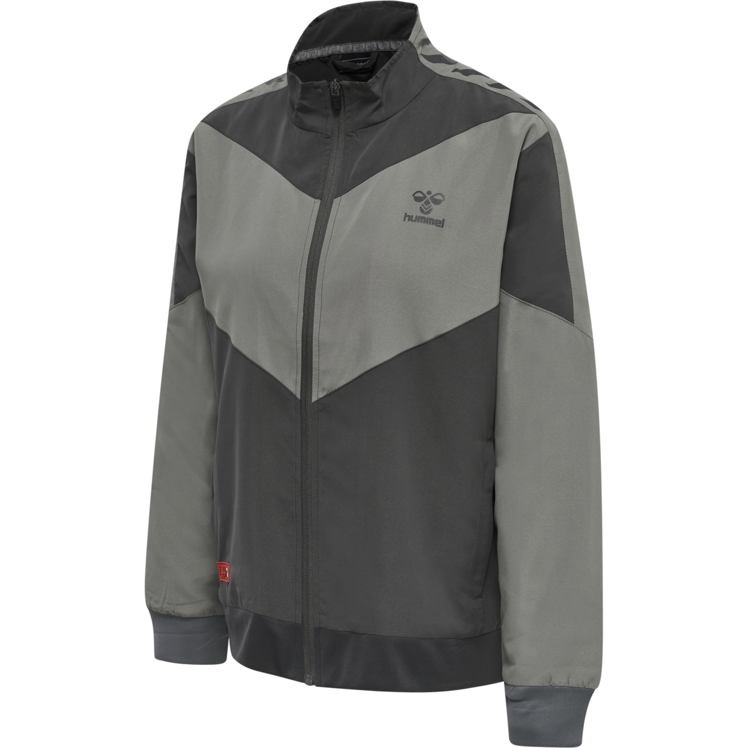 hmlPRO GRID WALK OUT JACKET WO, FORGED IRON/QUIET SHADE, packshot