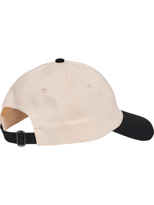 hmlBASEBALL CAP BEE, BONE WHITE, packshot