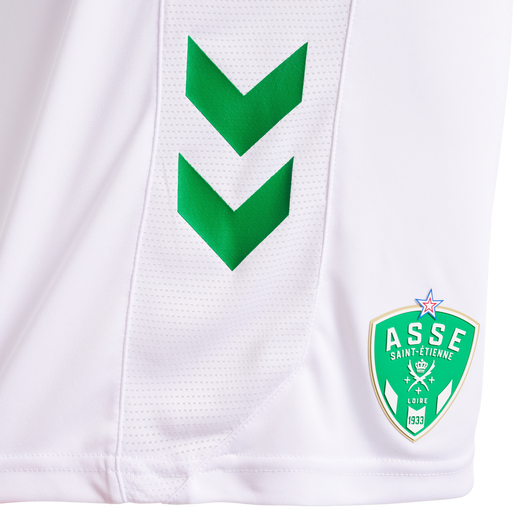 ASSE 22/23 AWAY SHORTS KIDS, WHITE, packshot