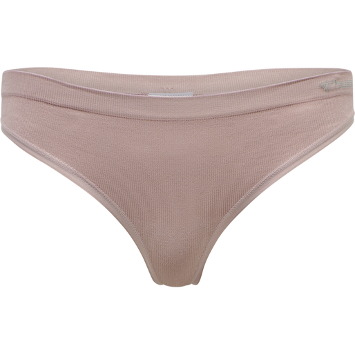 hmlJUNO 3 PACK SEAMLESS THONG, ASH ROSE/BLACK/PALOMA, packshot