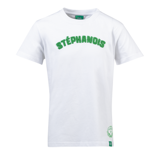ASSE FAN STEPHANOIS TEE, WHITE ASSE FAN STEPHANOIS TEE, WHITE, packshot