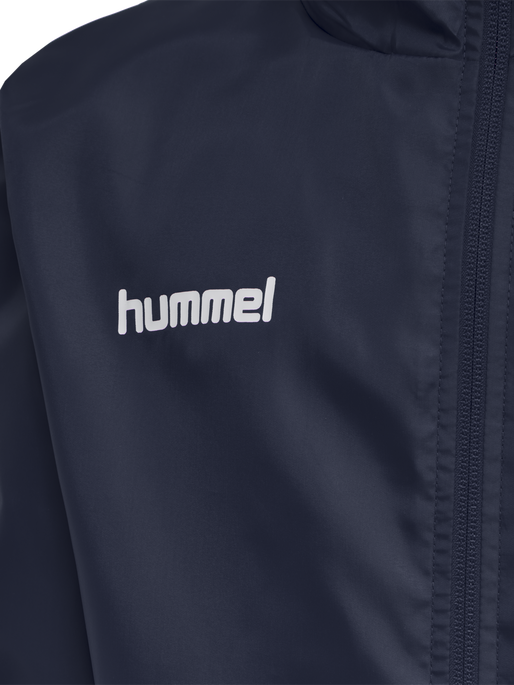hmlPROMO RAIN JACKET KIDS, MARINE, packshot