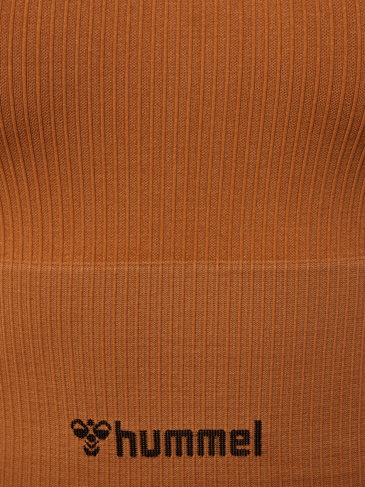 hmlMT ADAPT SEAMLESS REVERSIBLE TOP, MOCHA BISQUE, packshot