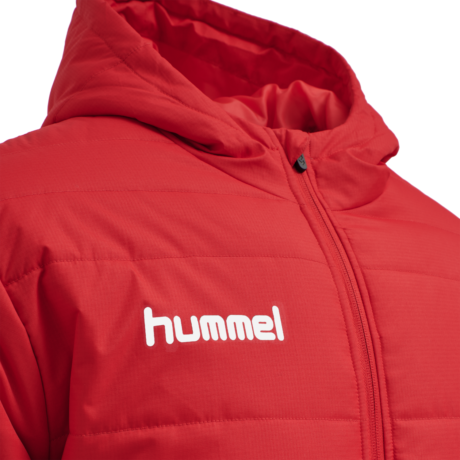 hummel jacket red