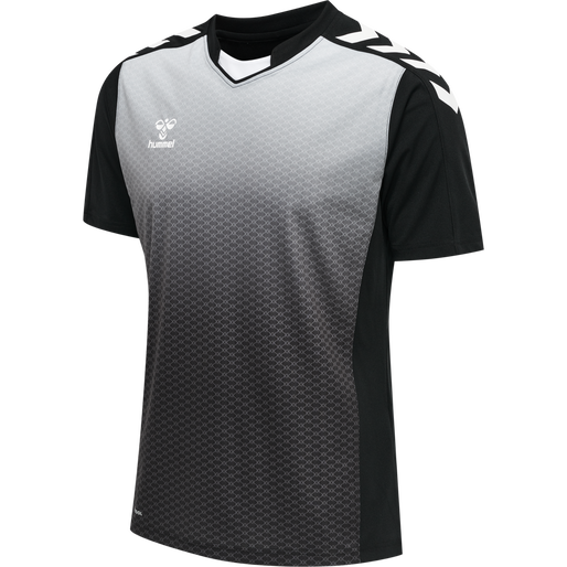 hmlCORE XK SUBLIMATION JERSEY S/S, BLACK, packshot