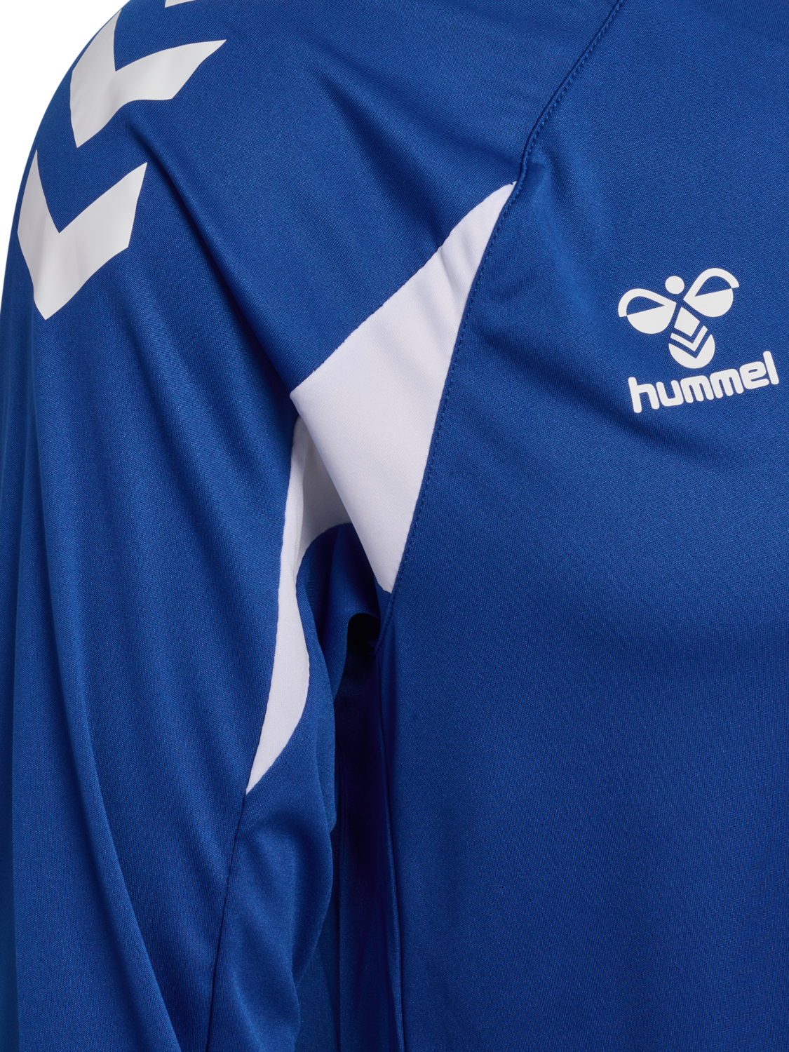 hmlCORE 2.0 JERSEY L/S, TRUE BLUE/WHITE, packshot