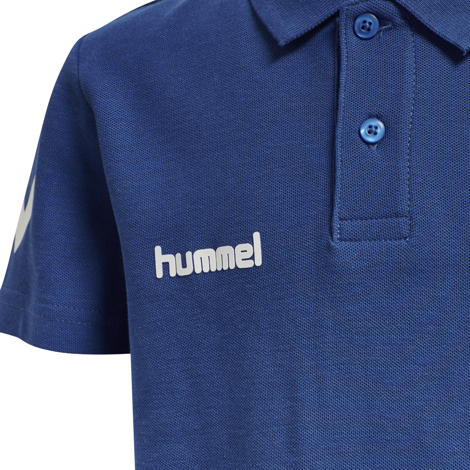 hummel GO KIDS COTTON POLO - TRUE BLUE 
