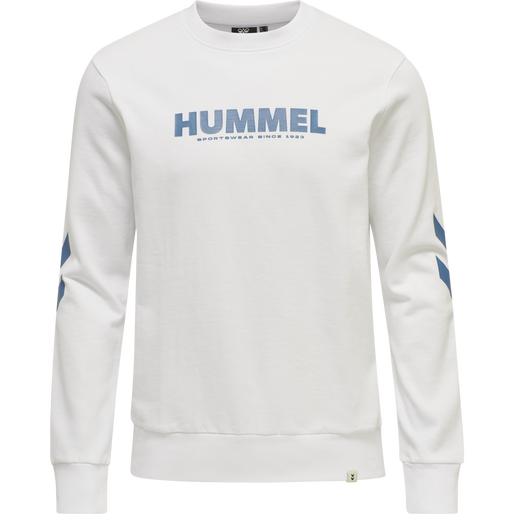 hmlLEGACY SWEATSHIRT, WHITE, packshot