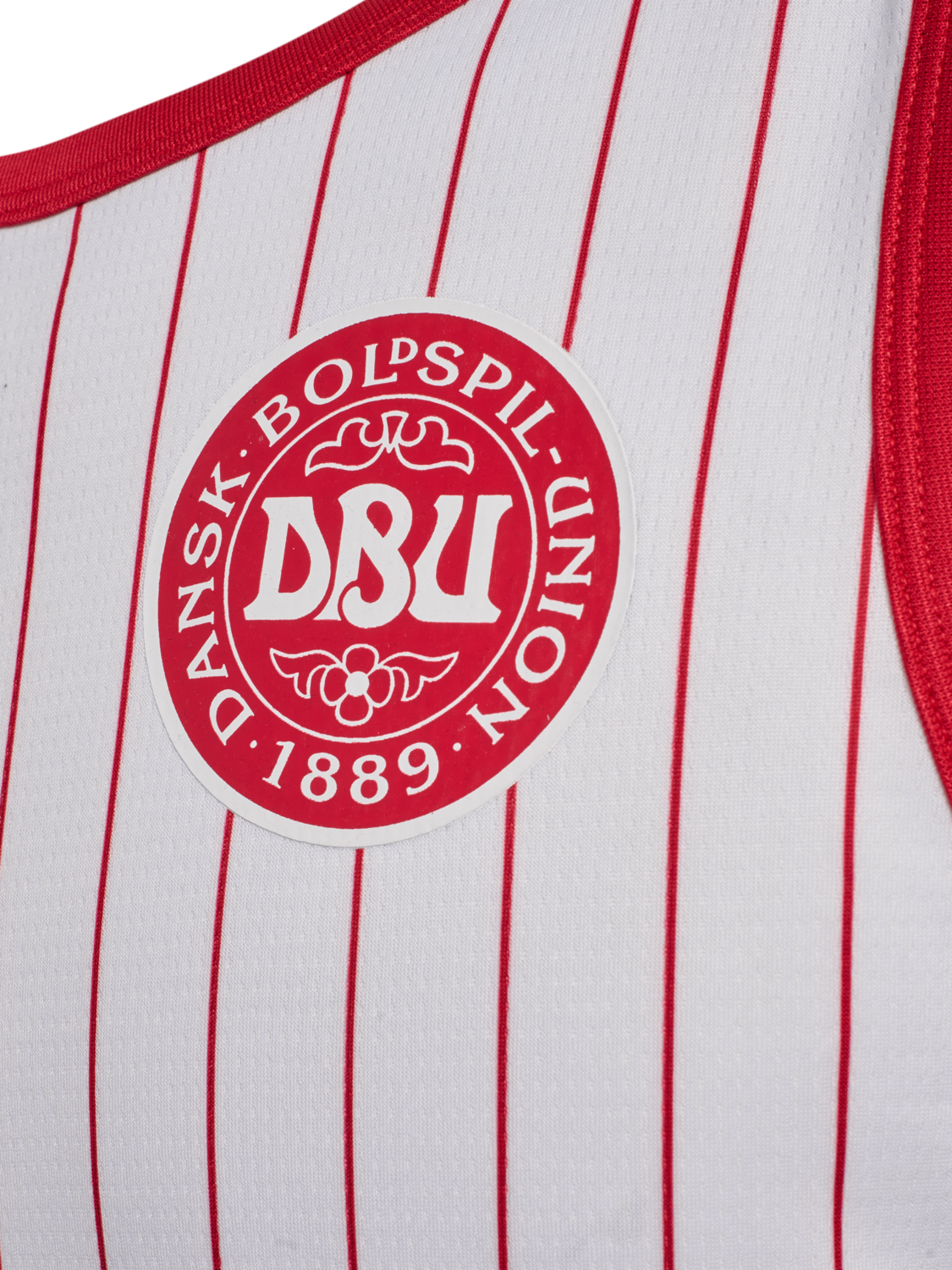 DBU 26 FAN TANKTOP, WHITE/TANGO RED, packshot