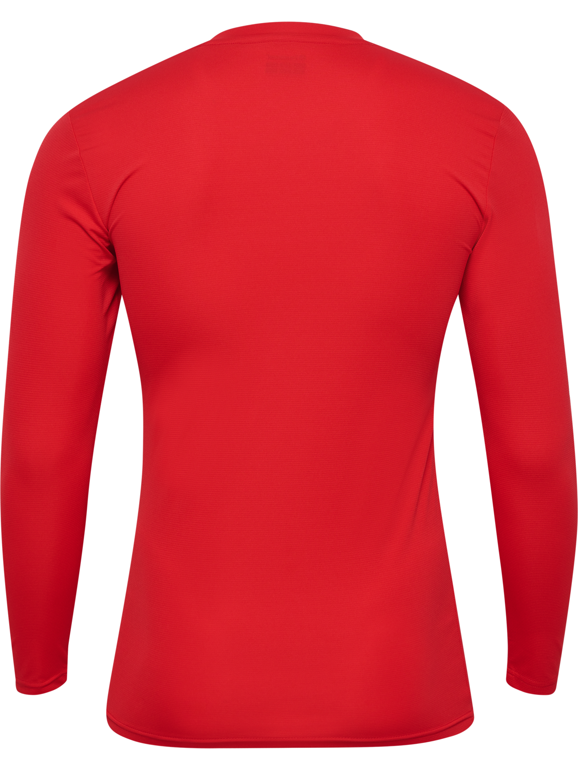 hmlBL ESSENTIAL TEE L/S, TRUE RED, packshot