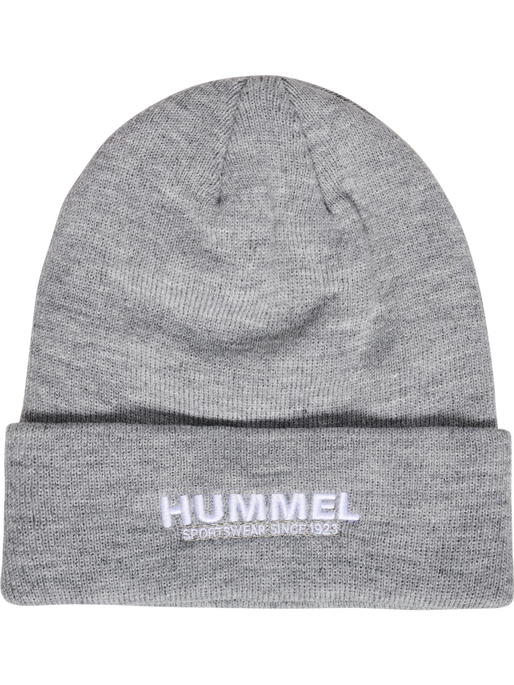hmlLEGACY CORE BEANIE, GREY MELANGE, packshot