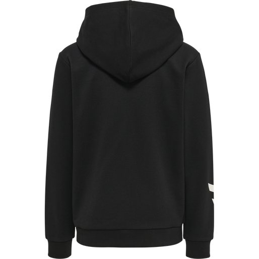 hmlTRECE ZIP HOODIE, BLACK, packshot