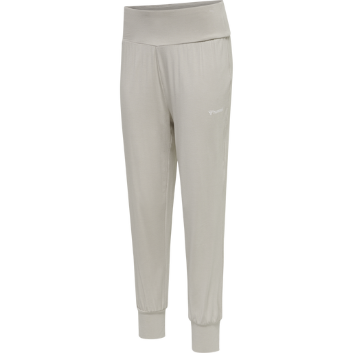 hmlMT FIONA LOOSE PANTS, CHATEAU GRAY, packshot