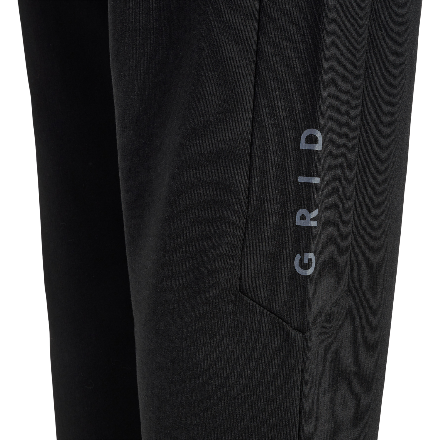 hmlOFFGRID COTTON PANTS WO, JET BLACK/FORGED IRON, packshot