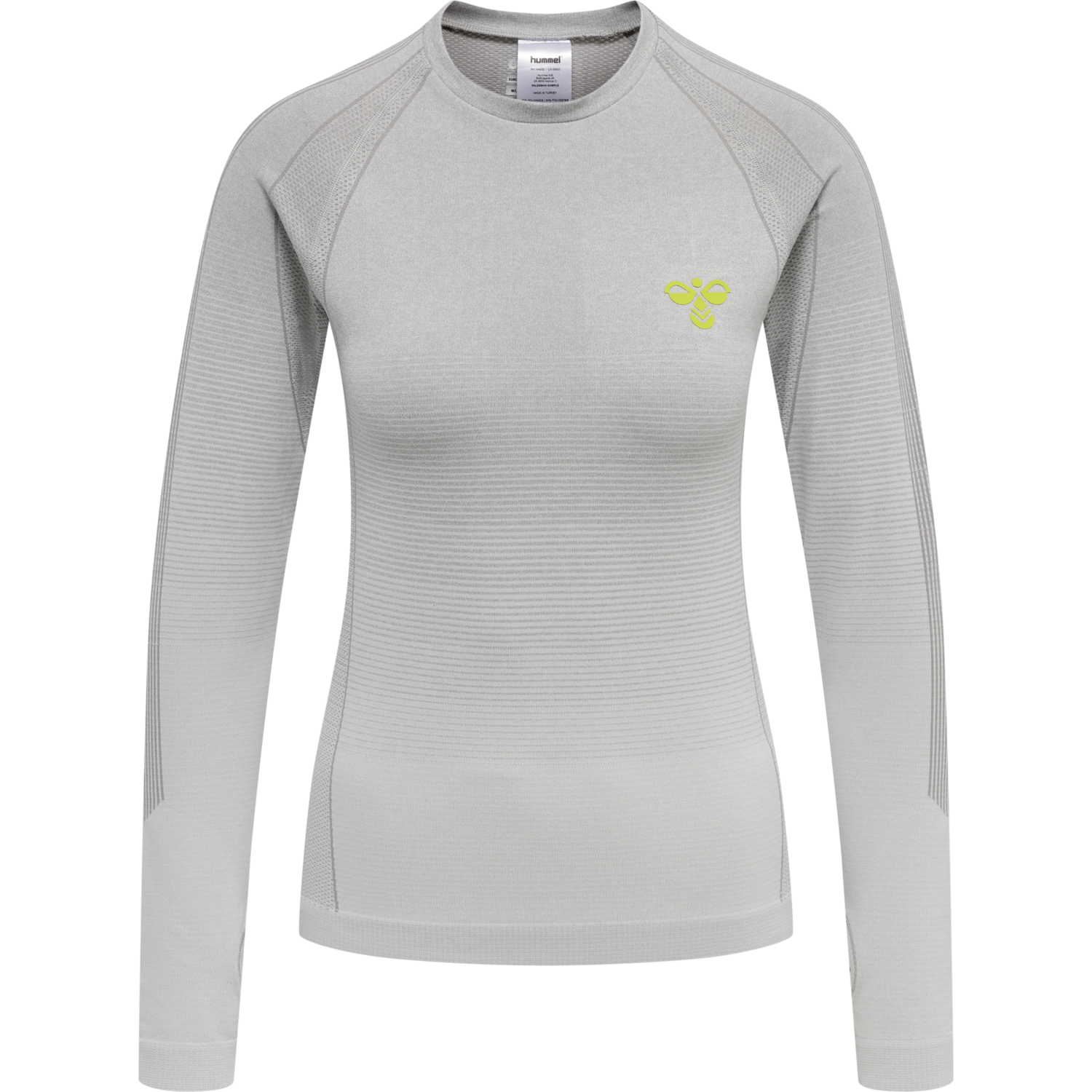 hmlGG12 TRAINING SEAMLESS L/S WOMAN, ALLOY MELANGE, packshot
