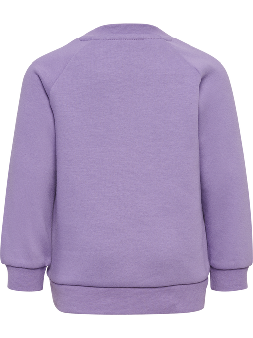 hmlHUMMING CREWSUIT, CHALK VIOLET, packshot