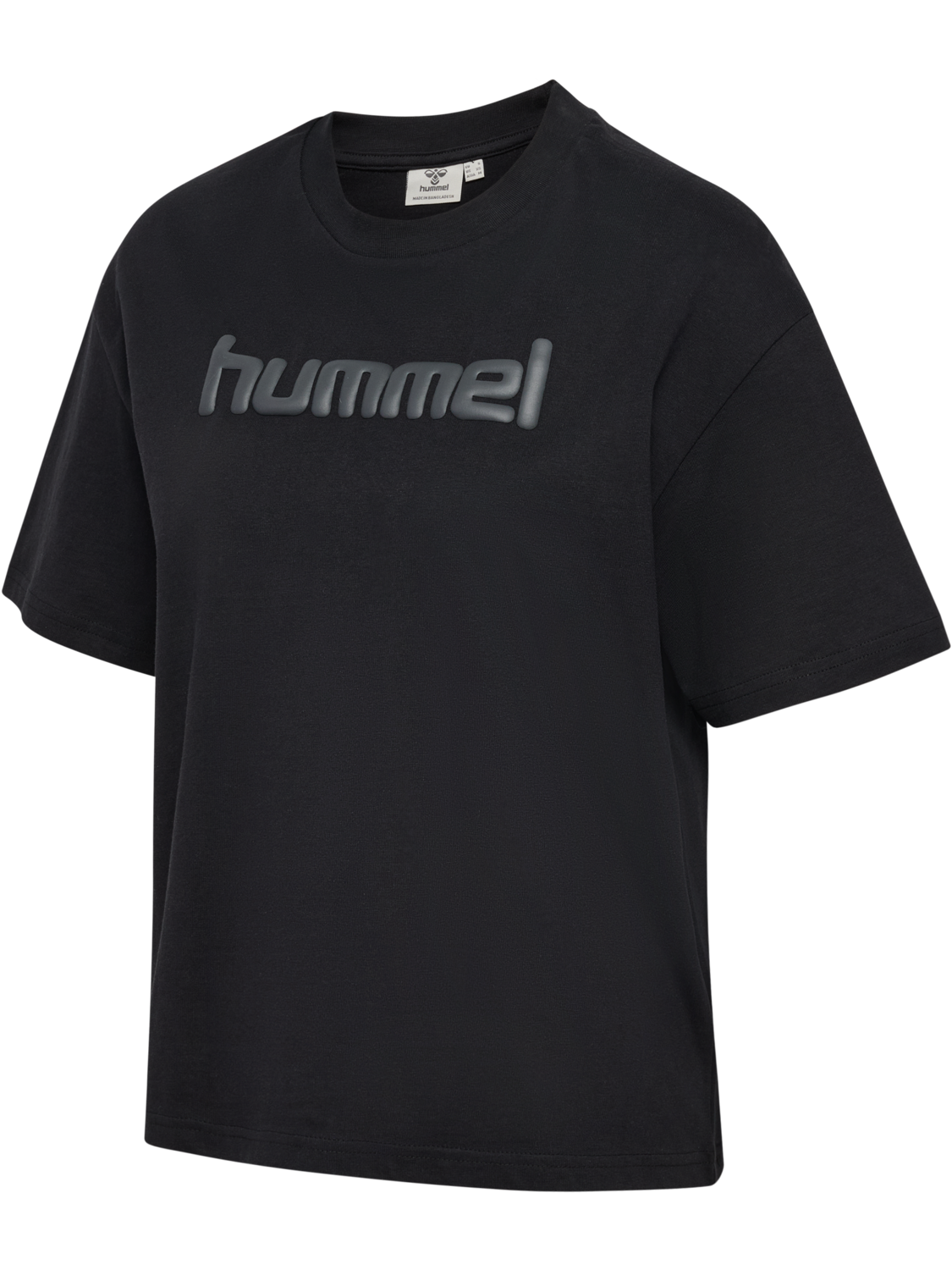 hmlKEEPER GRAPHIC W T-SHIRT S/S, BLACK/EBONY, packshot