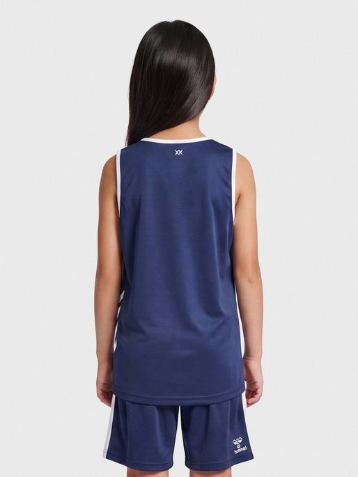 hmlCORE XK BASKET JERSEY KIDS, MARINE, model