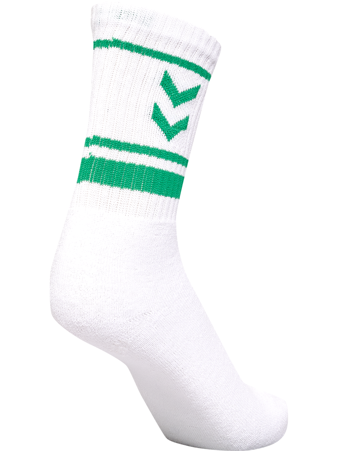 hml4 PACK TRIPLE STRIPE CREW SOCK, BLUE/RED/YELLOW/GREEN, packshot