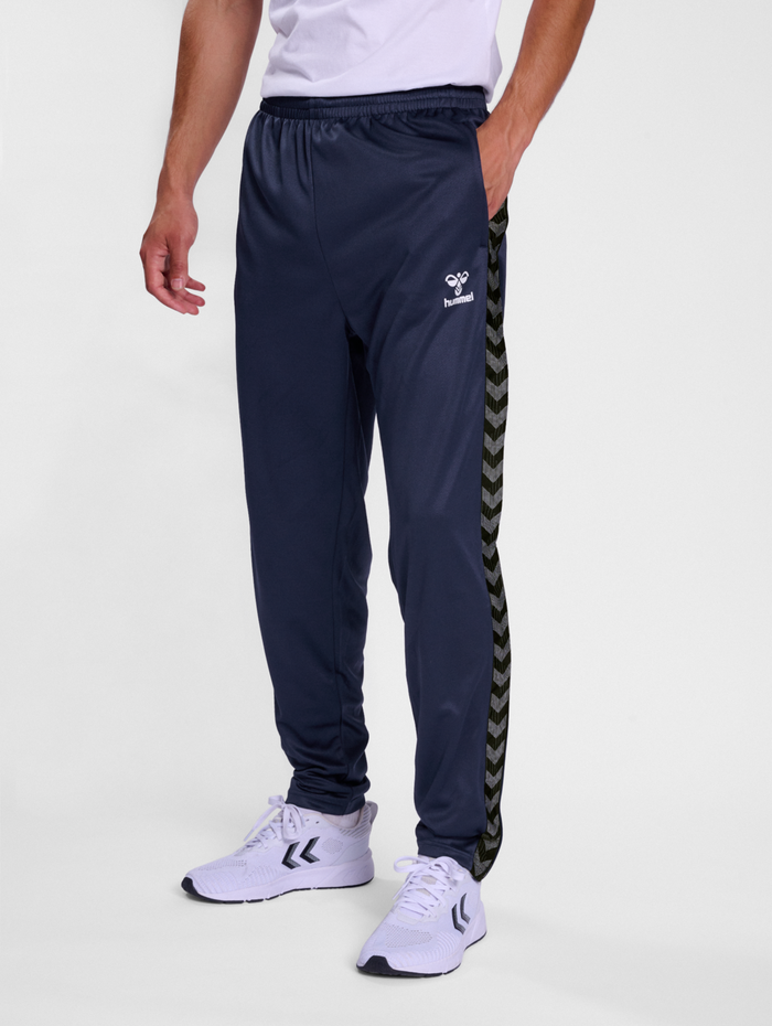 hummel FELIX REGULAR PANTS DARK GREEN hummel